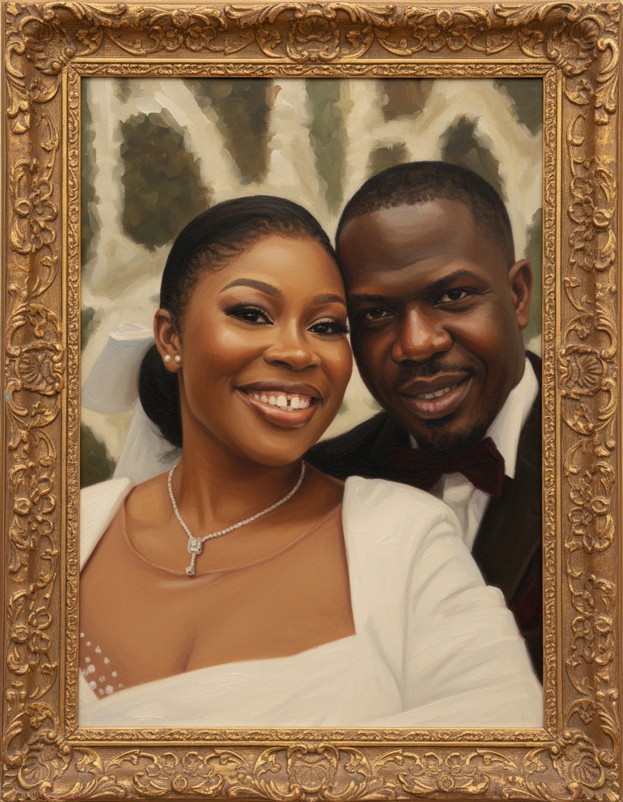 Couple Portrait im Classic-Elegant-Stil